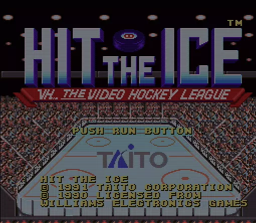 Image n° 1 - screenshots  : Hit the Ice - VHL - The Video Hockey League